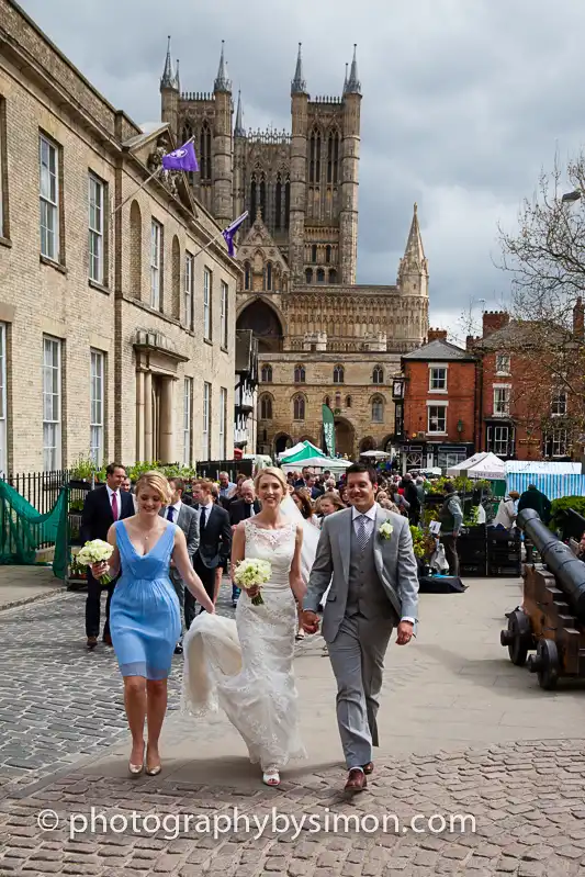 Wedding Photography at The Old Palace, Lincoln