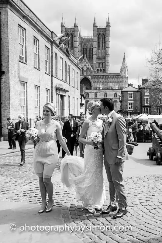 Wedding Photography at The Old Palace, Lincoln