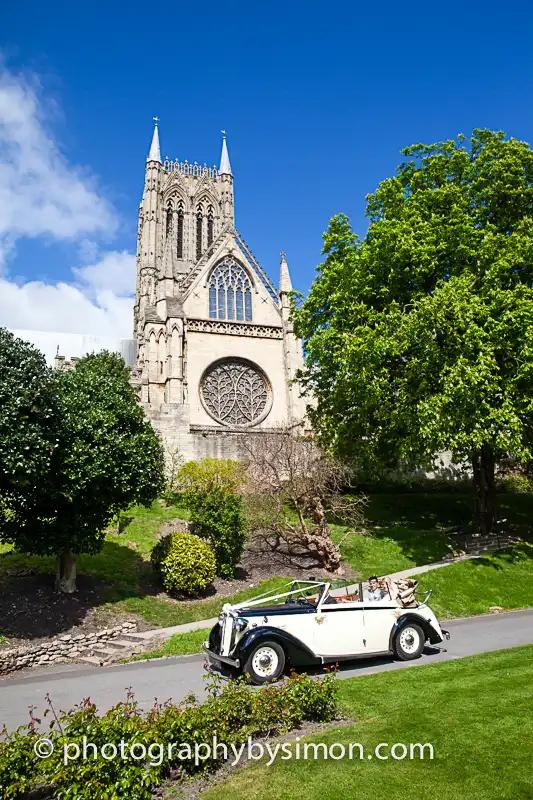 Wedding Photography at The Old Palace, Lincoln