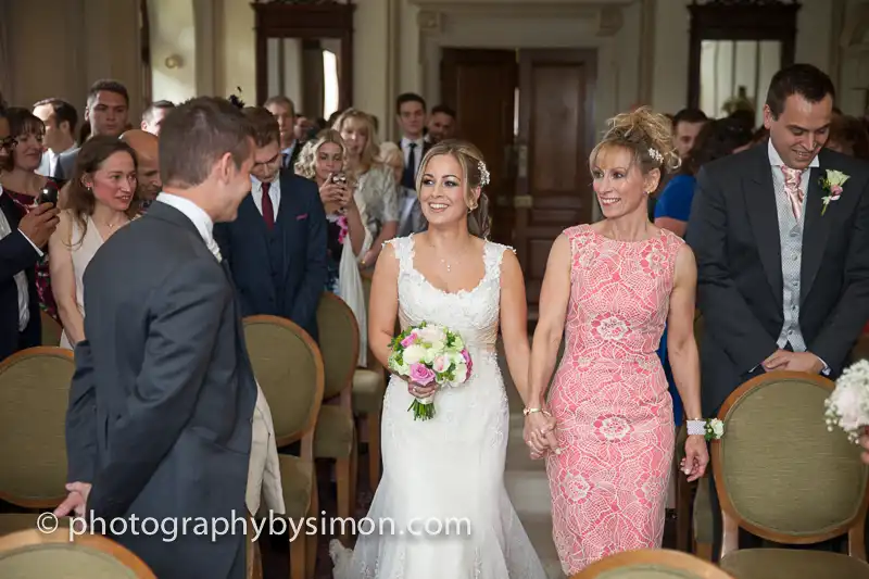 Wedding photography at Horwood House, Bedfordshire