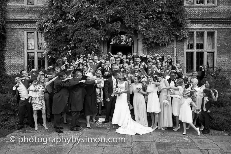 Wedding photography at Horwood House, Bedfordshire