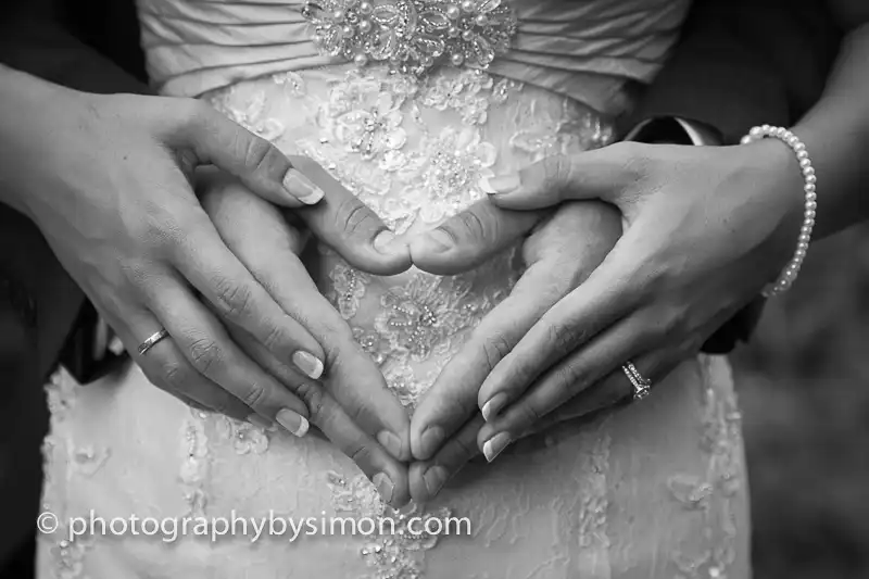 Wedding photography at Horwood House, Bedfordshire