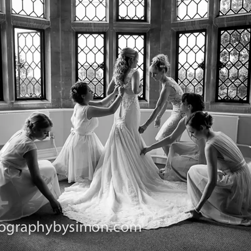 Wedding photography at Horwood House, Bedfordshire