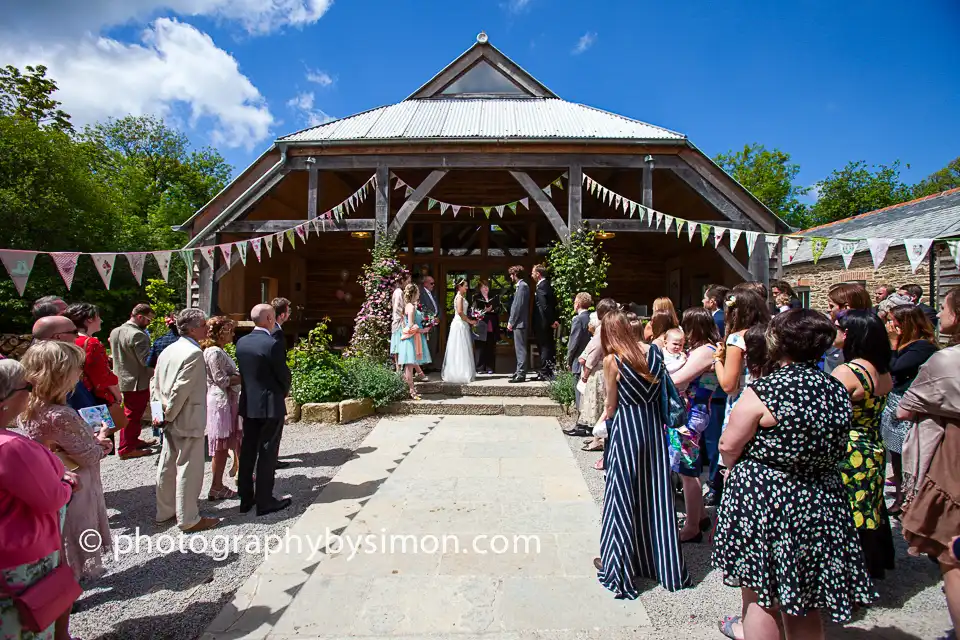 Nancarrow Farm Wedding Photography, Truro