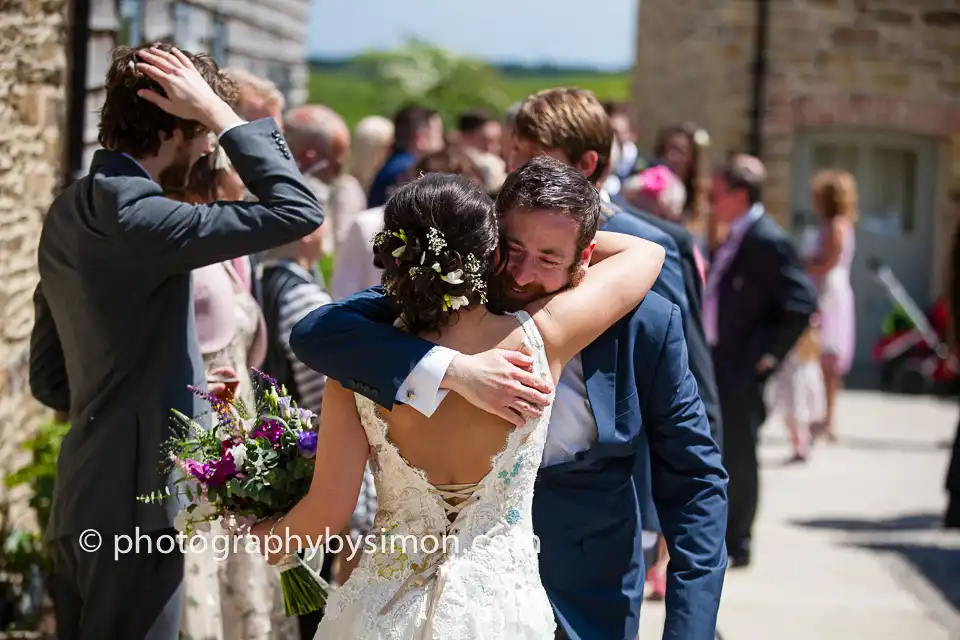 Nancarrow Farm Wedding Photography, Truro