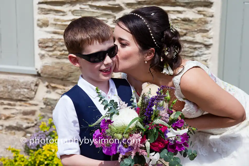 Nancarrow Farm Wedding Photography, Truro