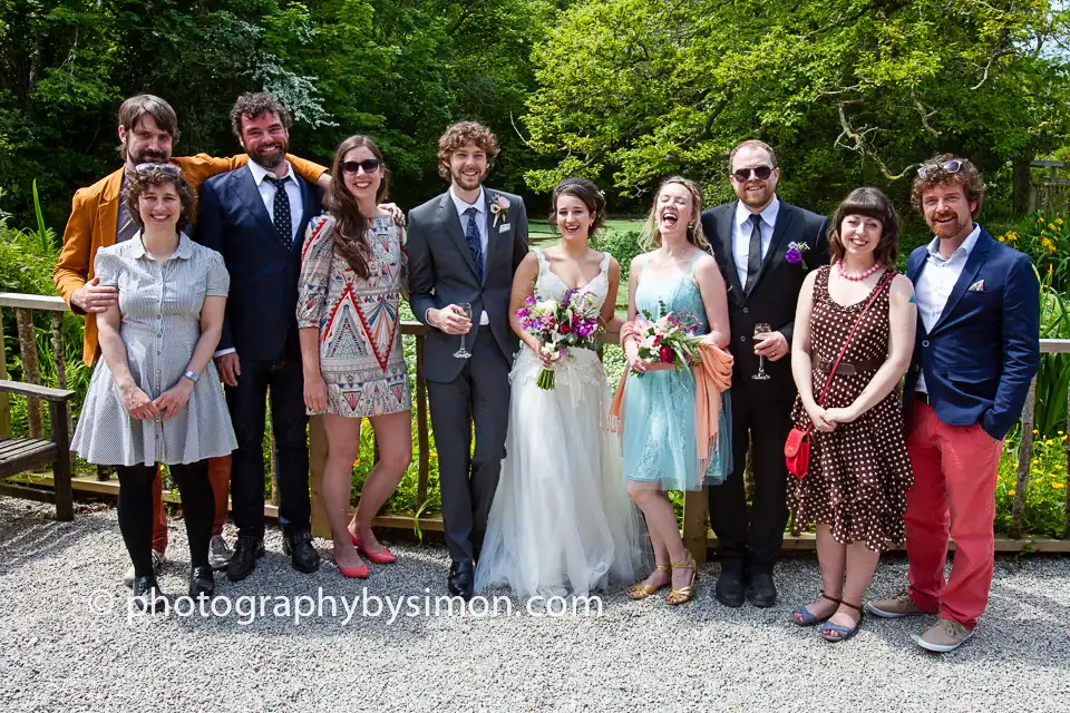 Nancarrow Farm Wedding Photography, Truro