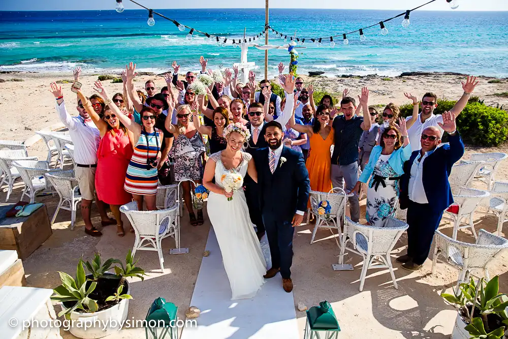 A wedding photographer in Spain – Hannah & Gurdeep’s wedding in Formentera