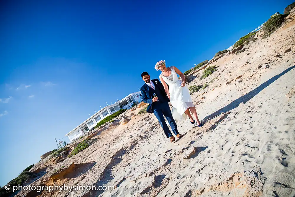 A wedding photographer in Spain – Hannah & Gurdeep’s wedding in Formentera