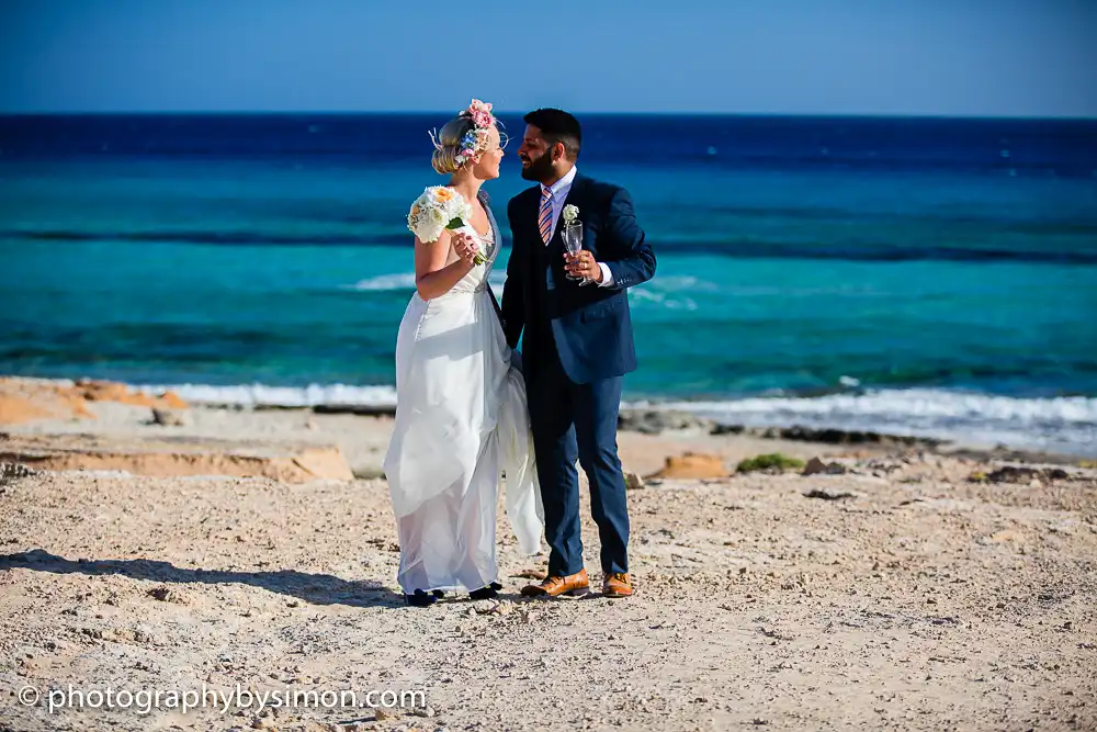 A wedding photographer in Spain – Hannah & Gurdeep’s wedding in Formentera