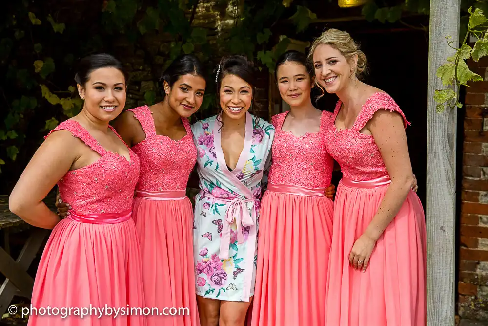 Wedding Photography at the Great Tythe Barn in Tetbury