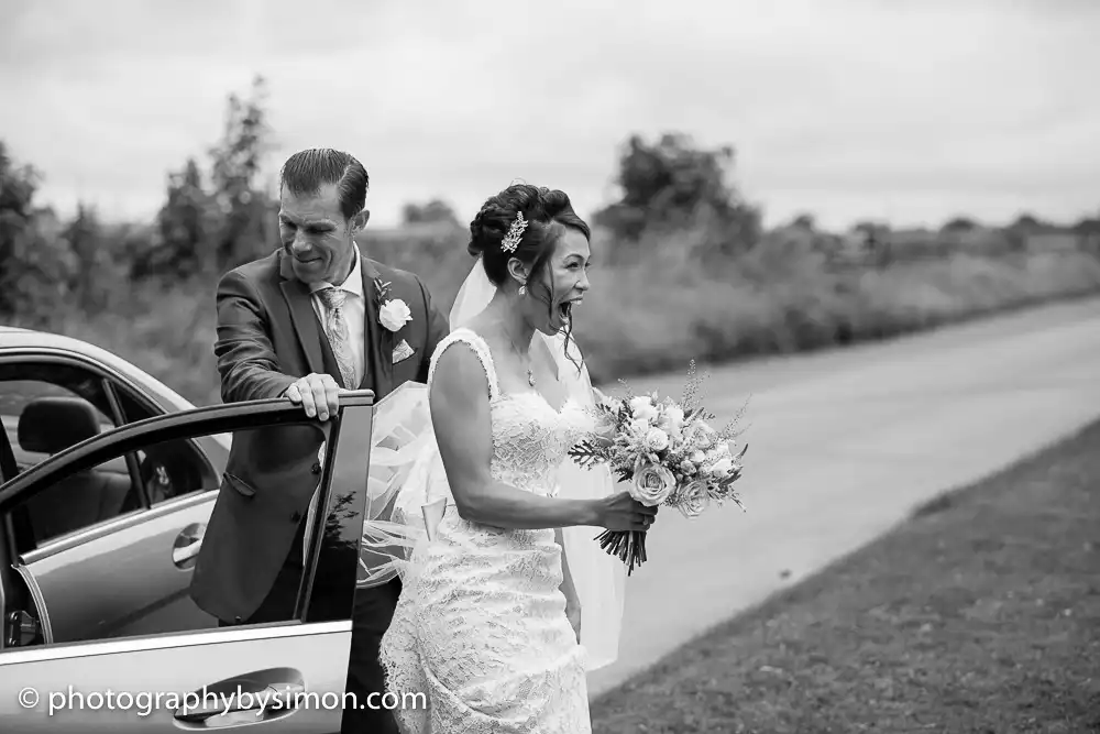 Wedding Photography at the Great Tythe Barn in Tetbury