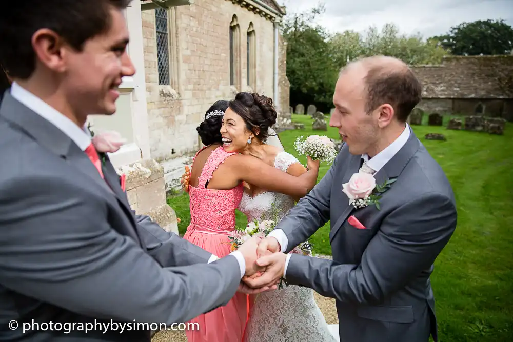 Wedding Photography at the Great Tythe Barn in Tetbury