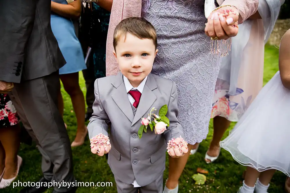 Wedding Photography at the Great Tythe Barn in Tetbury