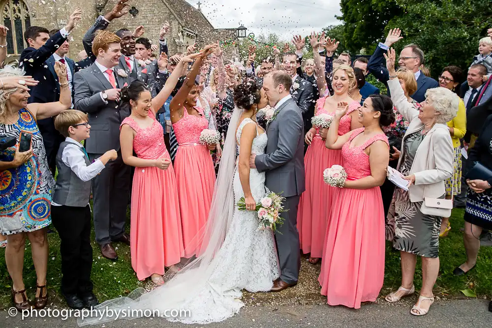 Wedding Photography at the Great Tythe Barn in Tetbury