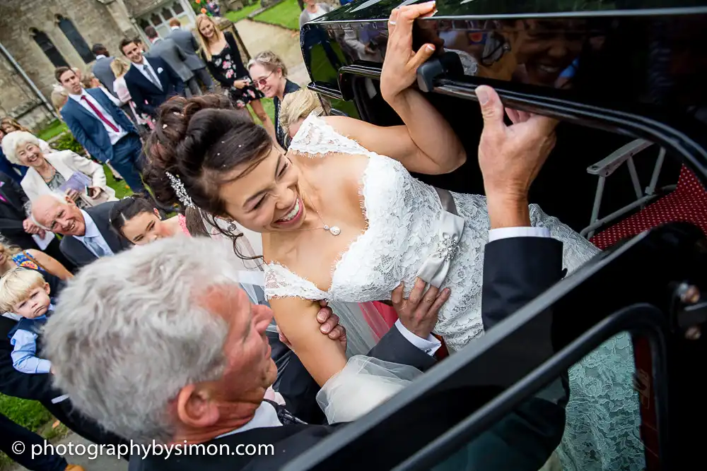 Wedding Photography at the Great Tythe Barn in Tetbury