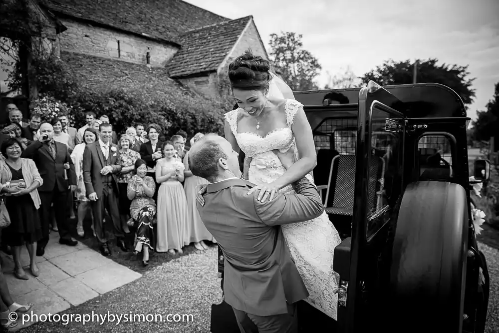 Wedding Photography at the Great Tythe Barn in Tetbury