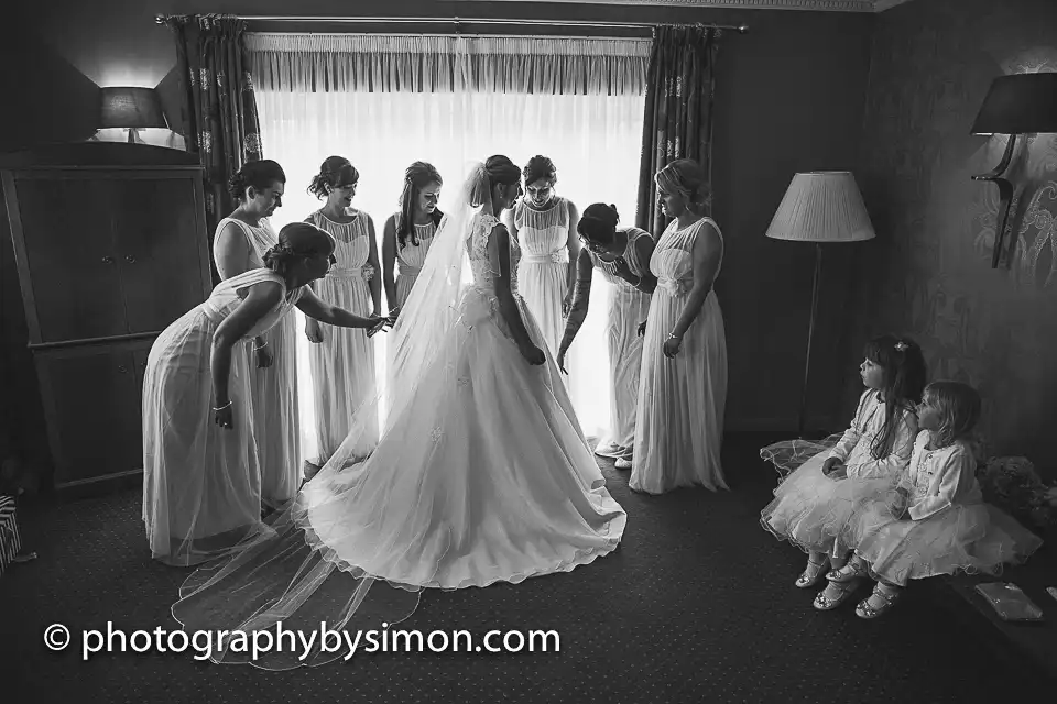 Wedding photography at The Lythe Hill Hotel and Spa – Haselmere