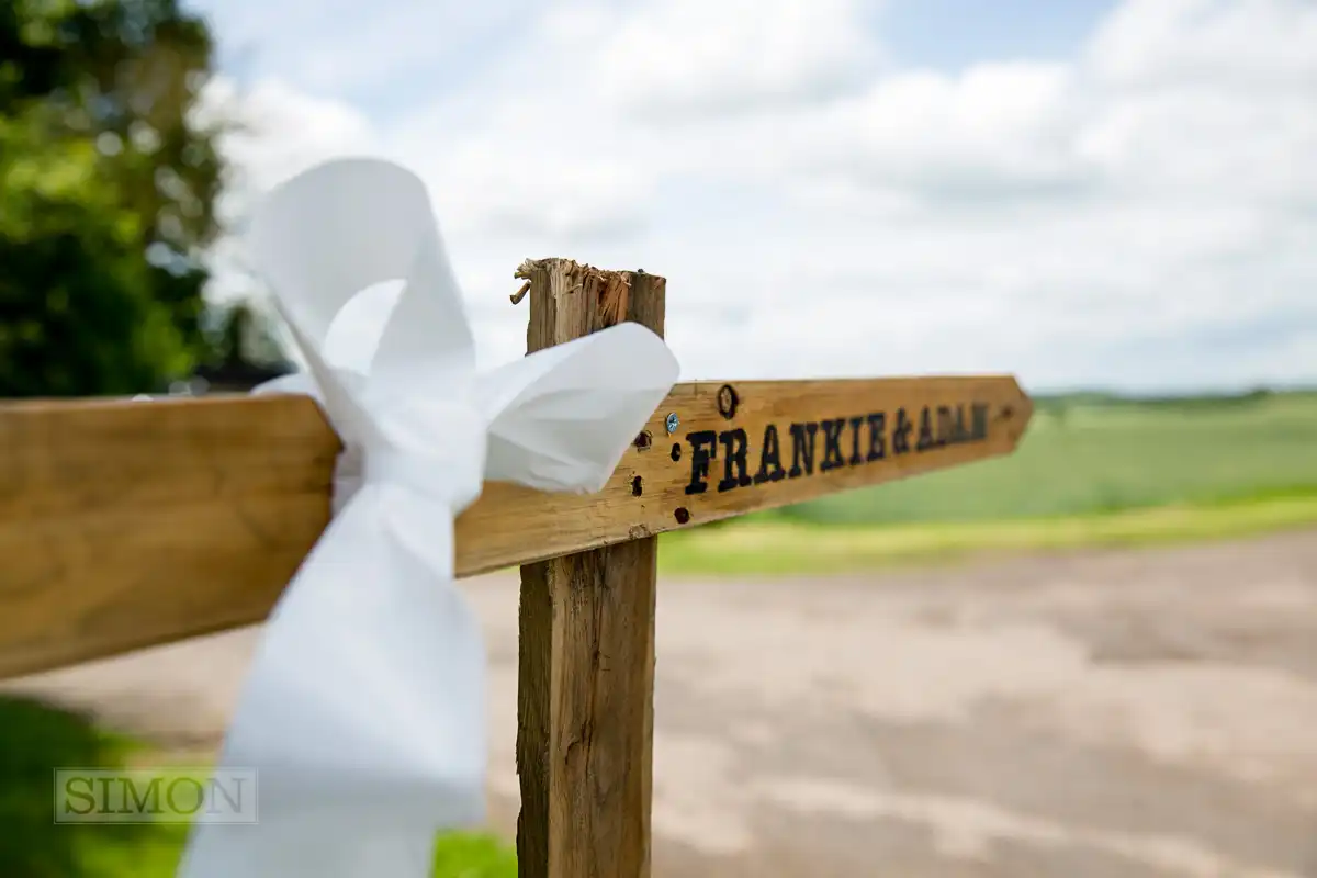 A country wedding in Tewkesbury