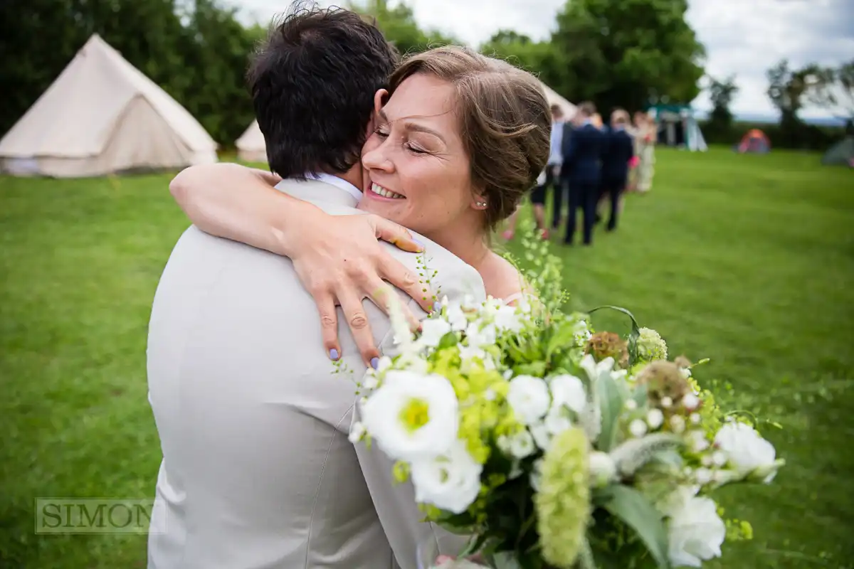 A country wedding in Tewkesbury