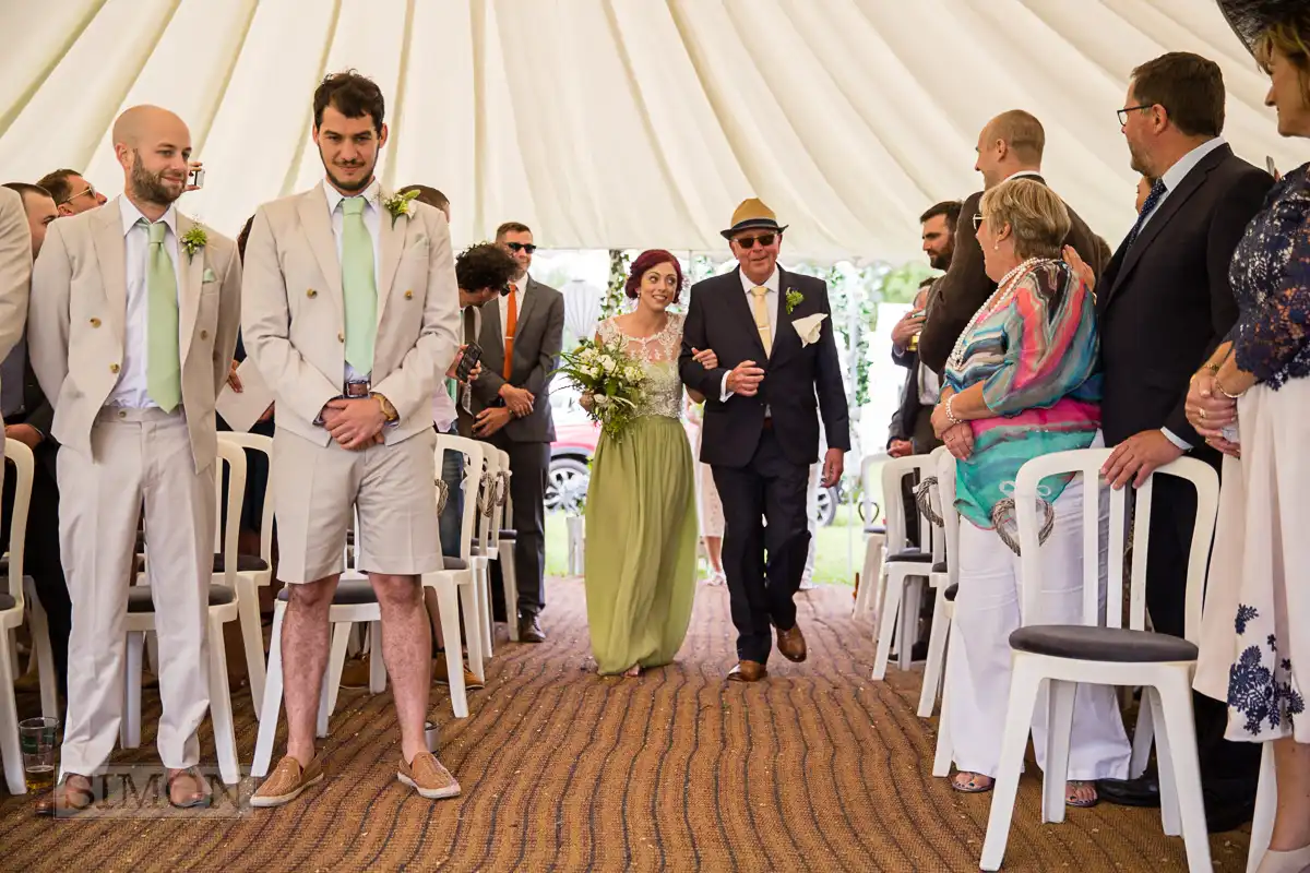 A country wedding in Tewkesbury