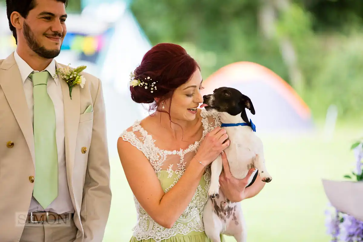 A country wedding in Tewkesbury