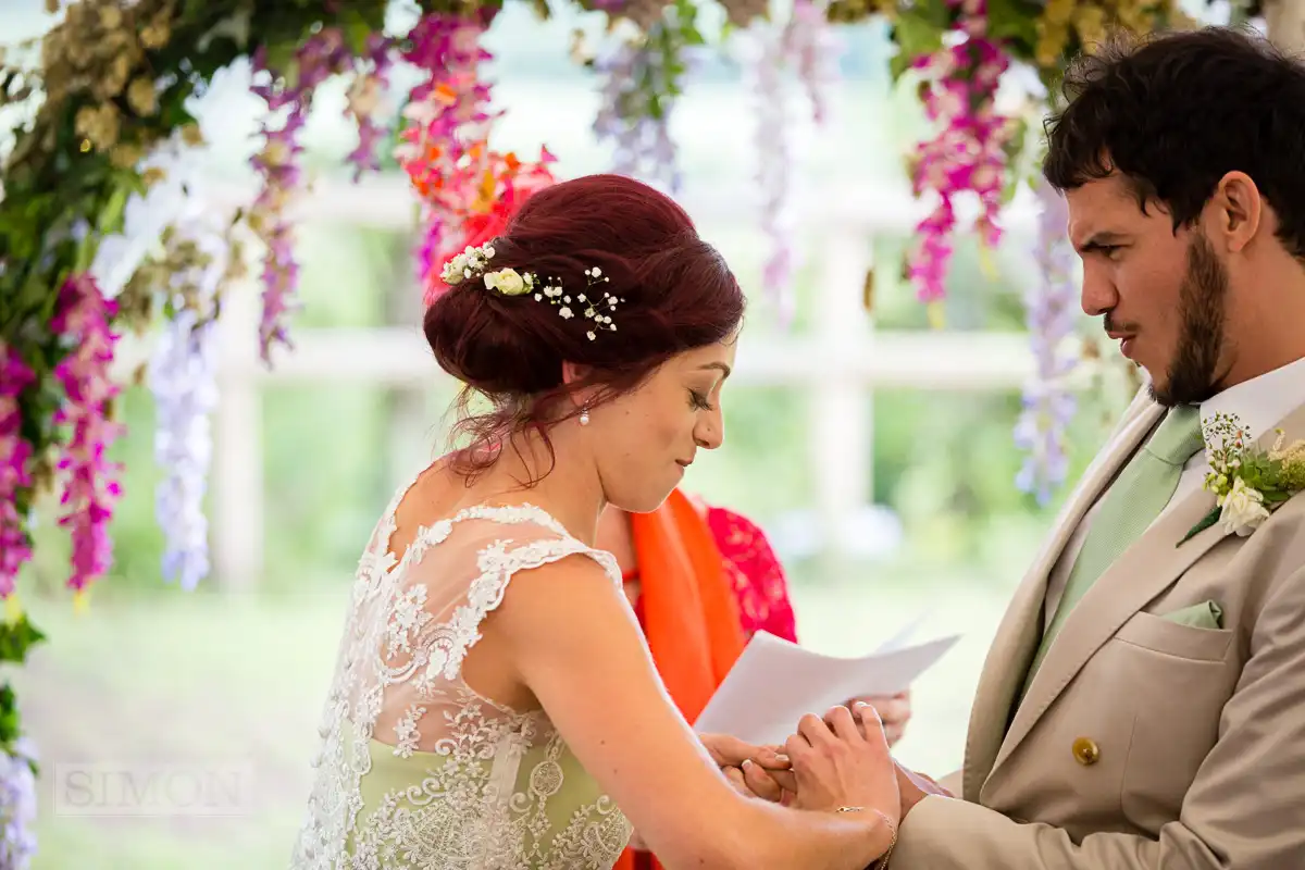 A country wedding in Tewkesbury