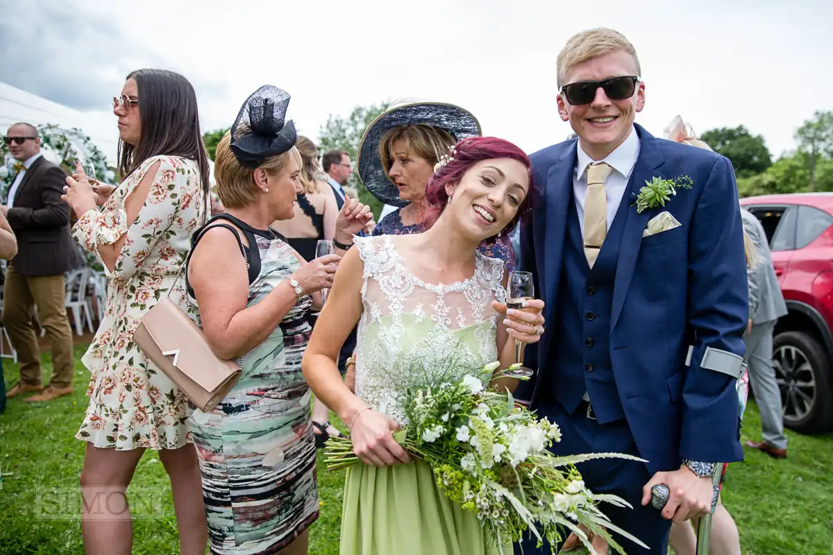 A country wedding in Tewkesbury