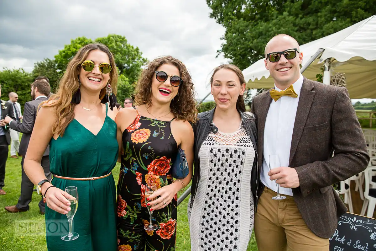 A country wedding in Tewkesbury