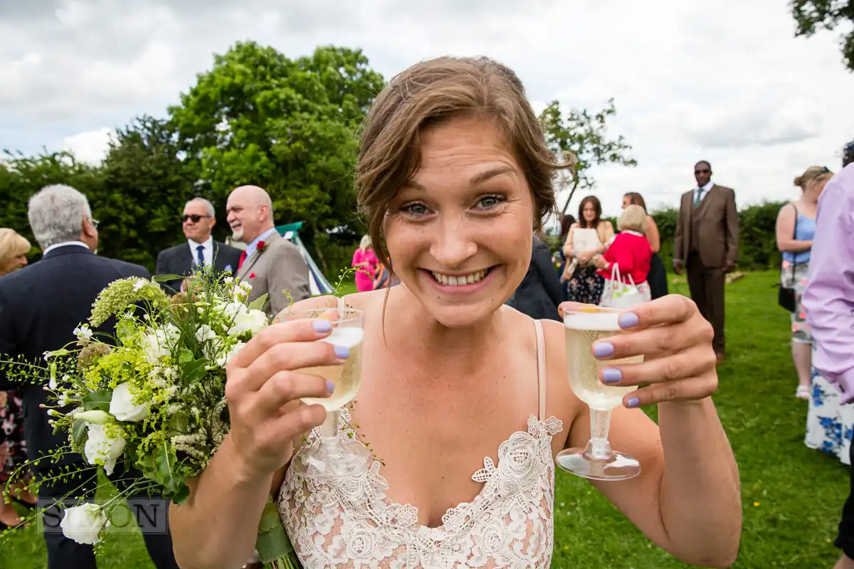 A country wedding in Tewkesbury