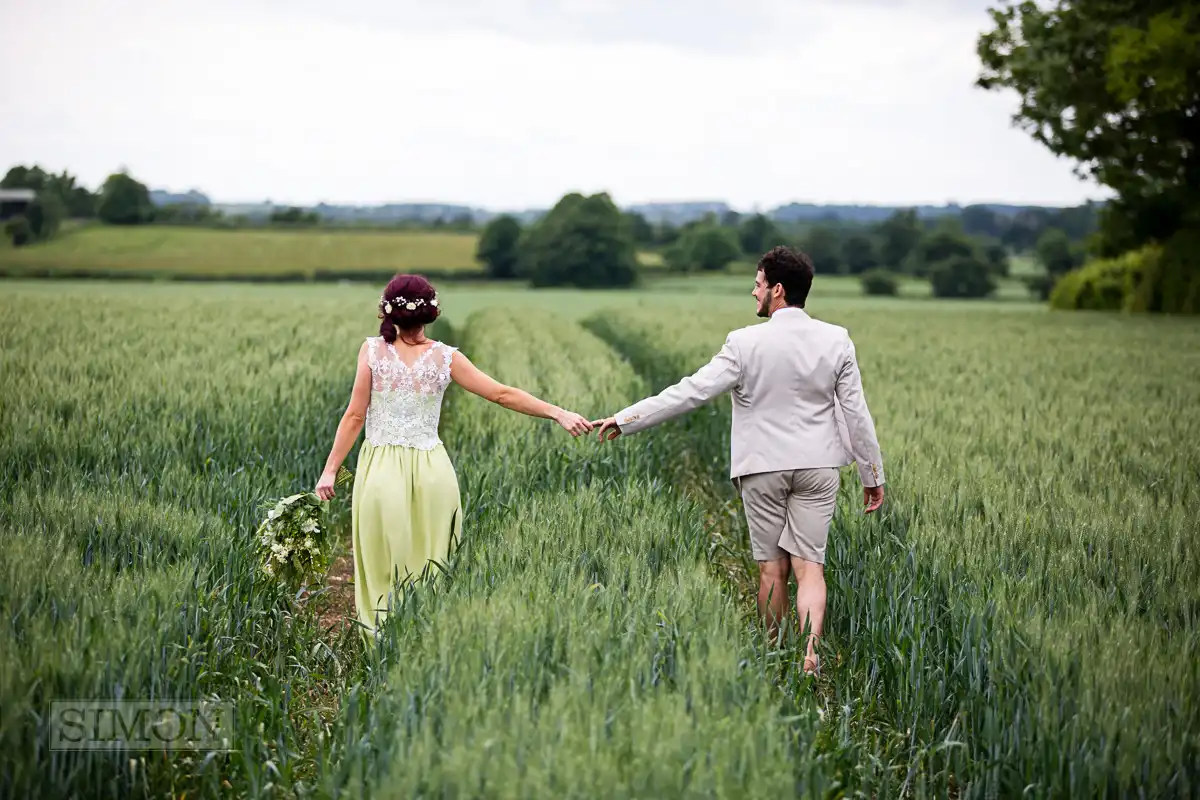 A country wedding in Tewkesbury