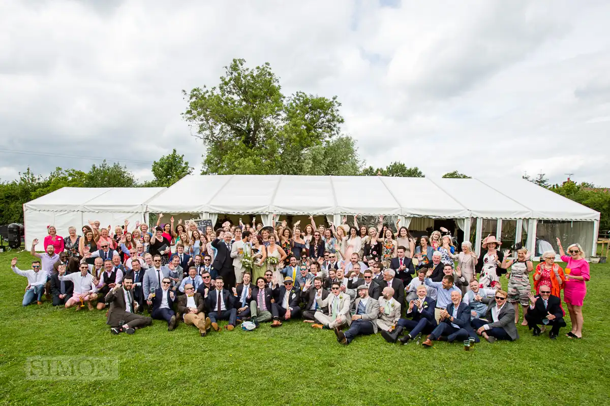 A country wedding in Tewkesbury