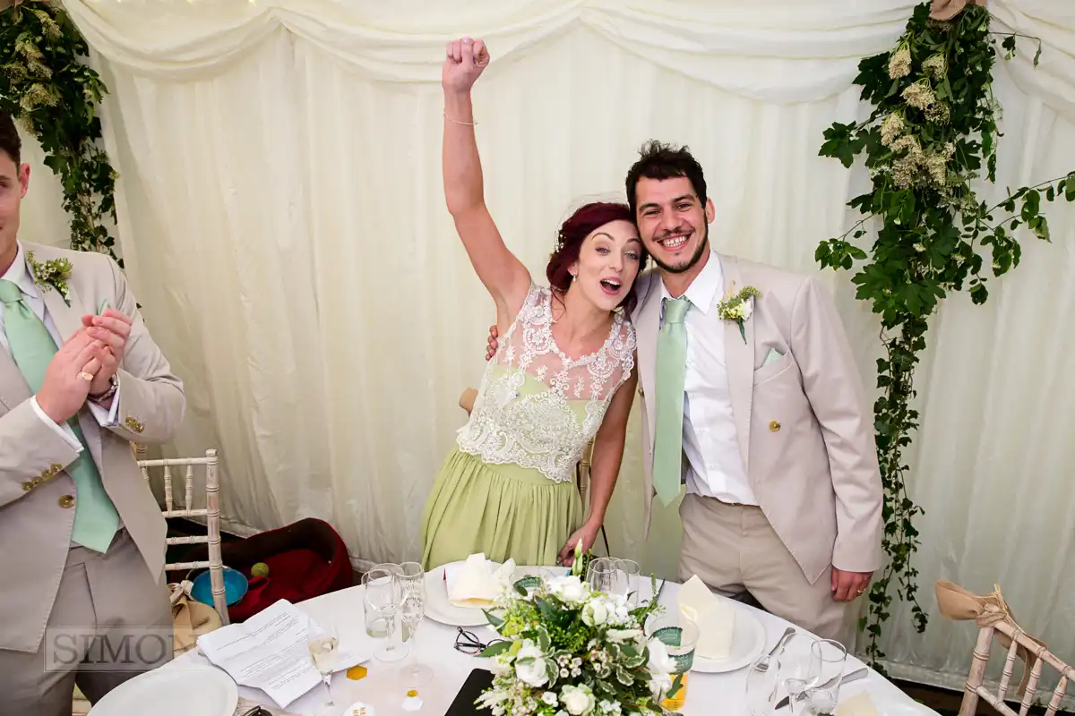 A country wedding in Tewkesbury