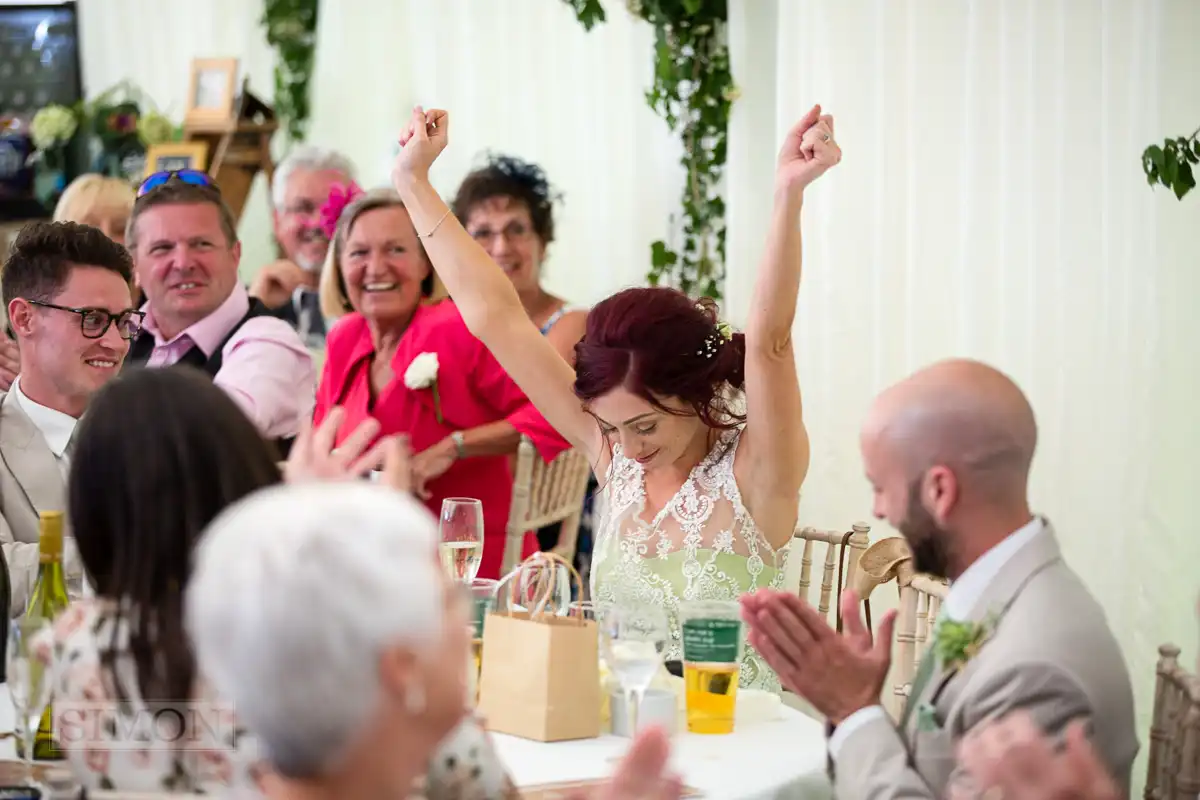 A country wedding in Tewkesbury