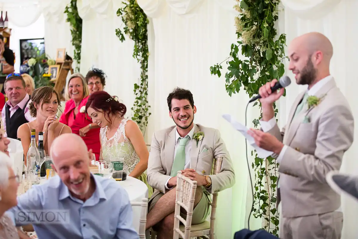 A country wedding in Tewkesbury