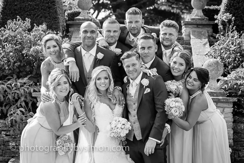 Yasmine and Liam’s wedding at Tofte Manor in Bedfordshire