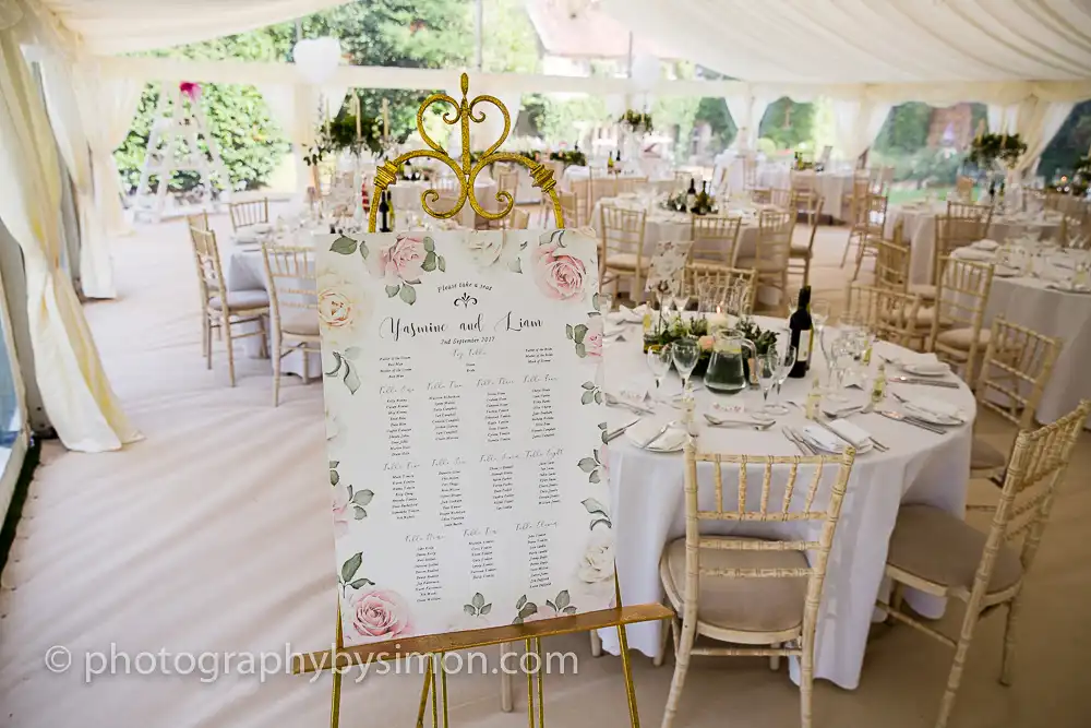 Yasmine and Liam’s wedding at Tofte Manor in Bedfordshire