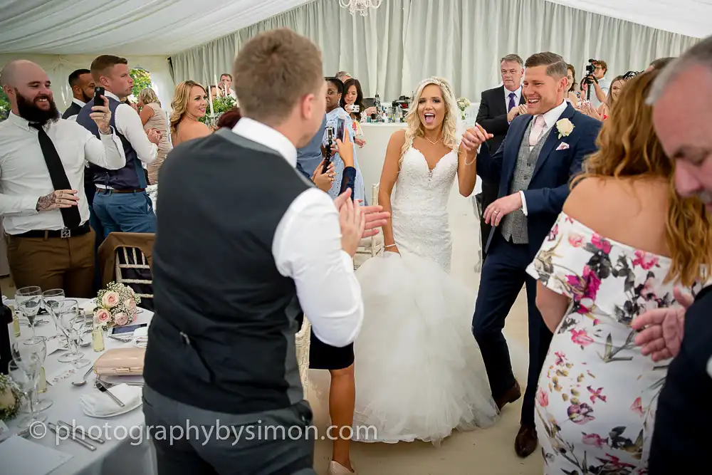 Yasmine and Liam’s wedding at Tofte Manor in Bedfordshire