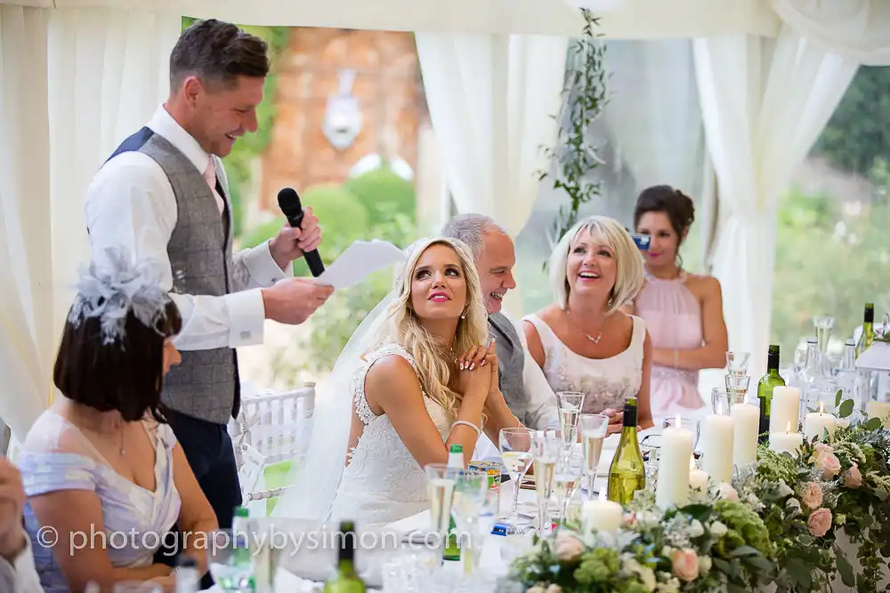 Yasmine and Liam’s wedding at Tofte Manor in Bedfordshire