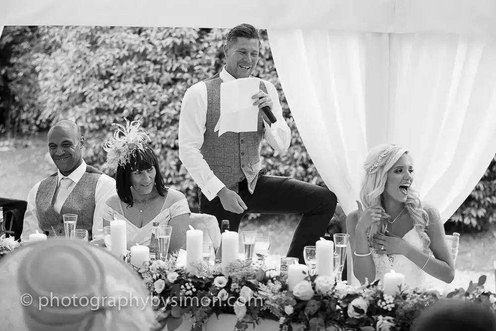 Yasmine and Liam’s wedding at Tofte Manor in Bedfordshire