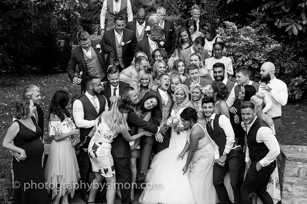 Yasmine and Liam’s wedding at Tofte Manor in Bedfordshire