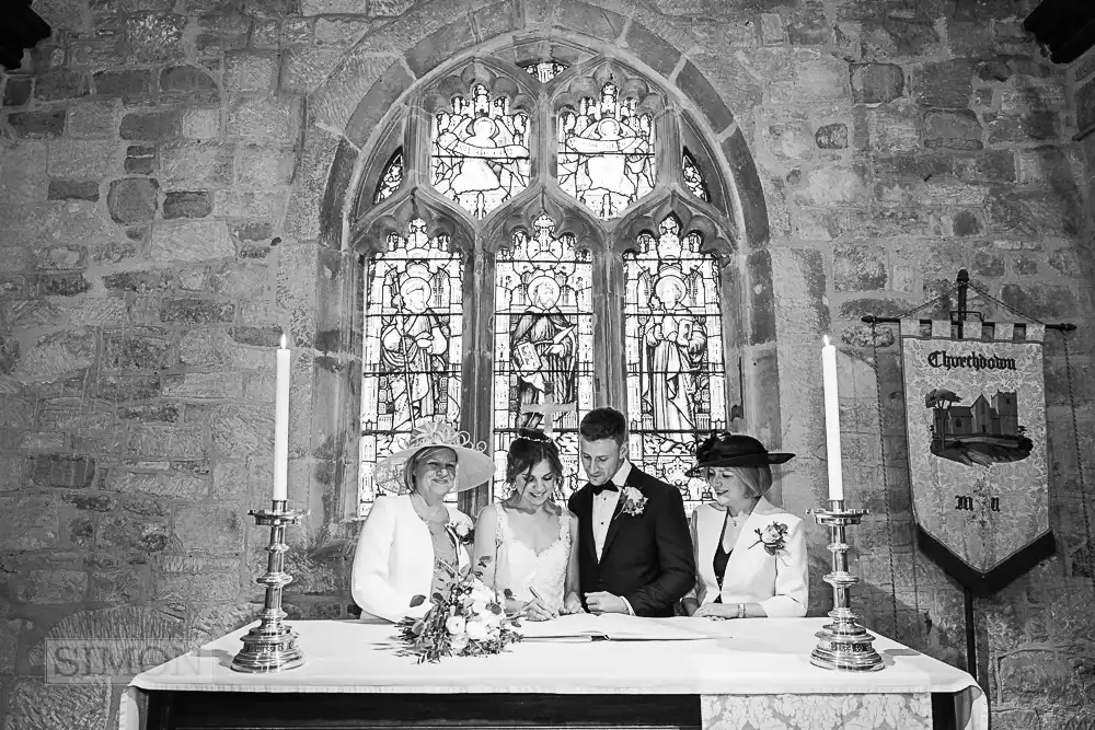 Wedding photography at Brockworth Court