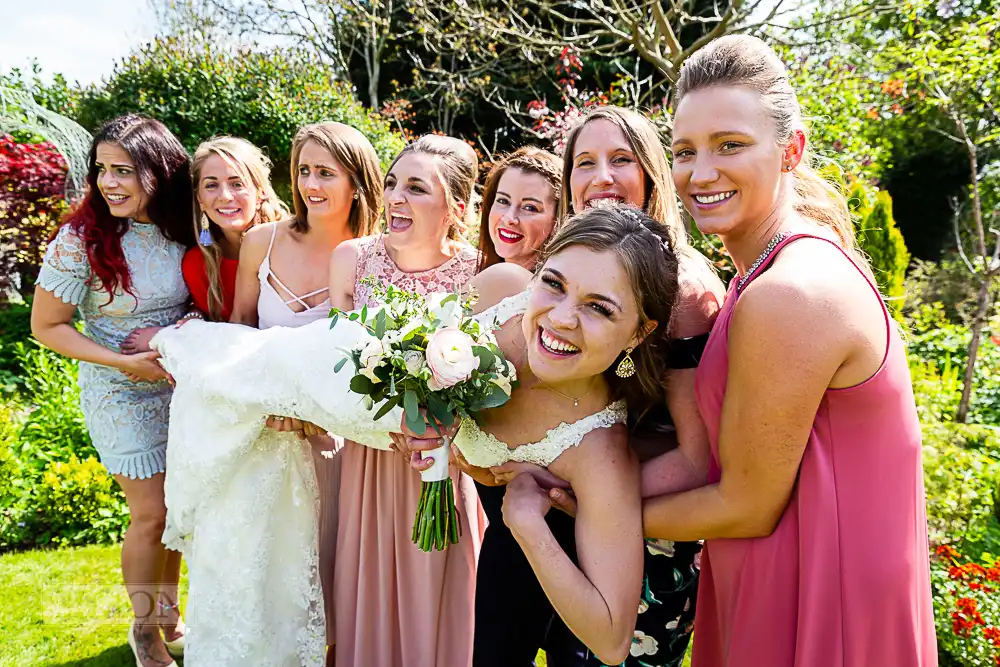 Wedding photography at Brockworth Court