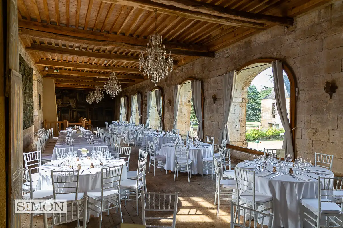 Destination Wedding at Château de Sauveboeuf, Dordogne, France