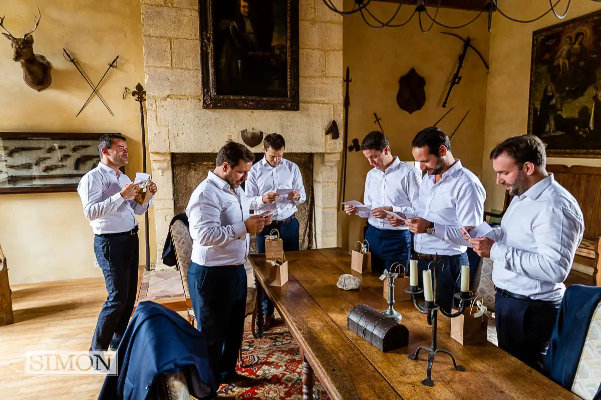 Destination Wedding at Château de Sauveboeuf, Dordogne, France