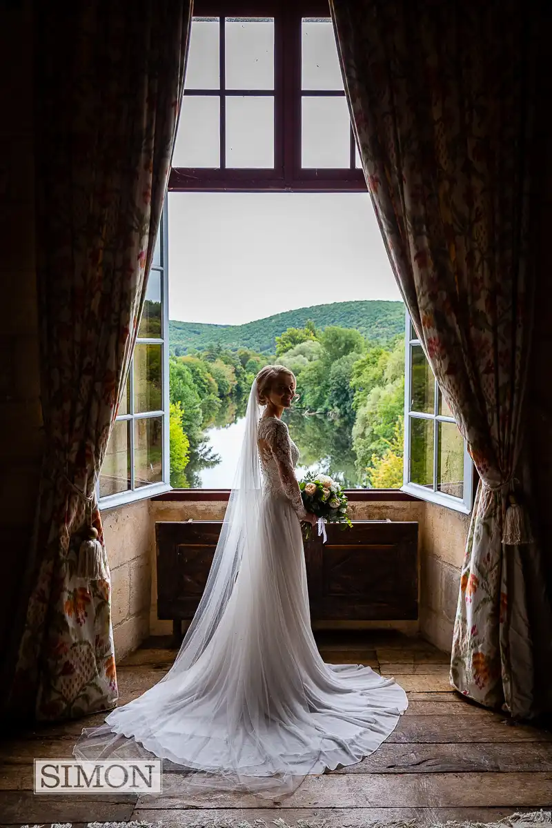 Destination Wedding at Château de Sauveboeuf, Dordogne, France