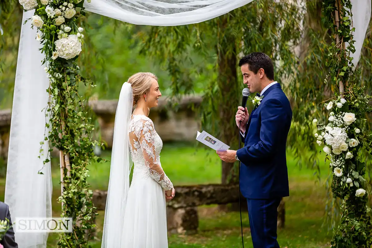 Destination Wedding at Château de Sauveboeuf, Dordogne, France