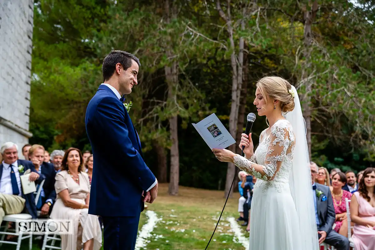 Destination Wedding at Château de Sauveboeuf, Dordogne, France