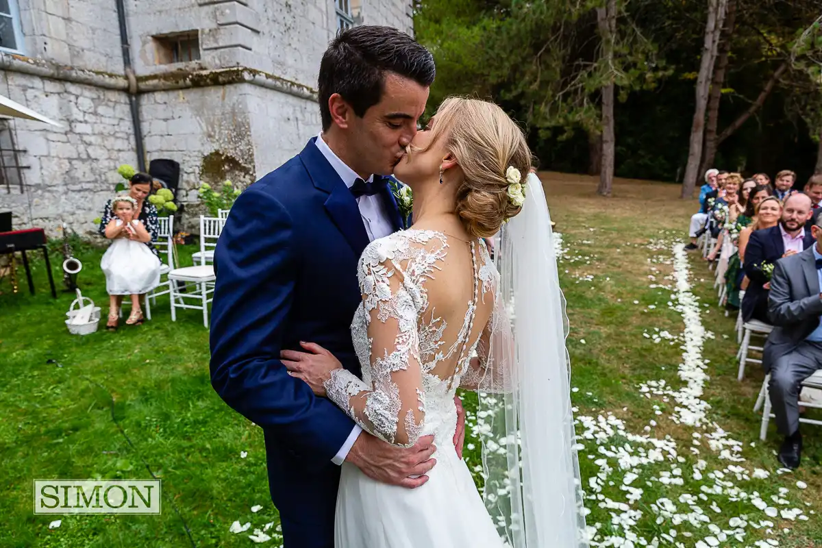 Destination Wedding at Château de Sauveboeuf, Dordogne, France