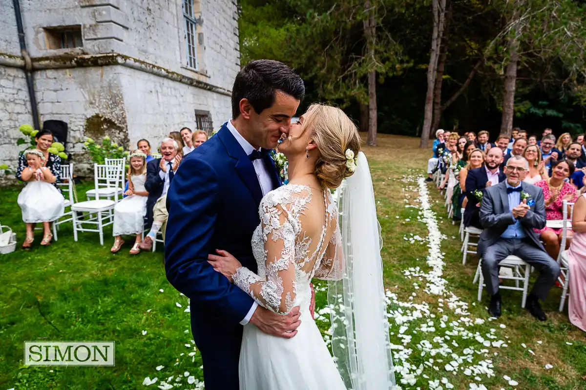 Destination Wedding at Château de Sauveboeuf, Dordogne, France